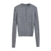 Half open collar single buckle cover top