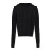 Half open collar single buckle cover top