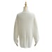 V-neck loose long sleeved top V-neck loose long sleeved top