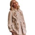 Collar loose long sleeved top