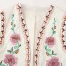 New Women's Fashionable Chic Versatile Classic Embroidered Crop Top