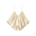 Silk textured pleated top for women's clothing