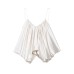 Silk textured pleated top for women's clothing