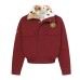 Thick cotton clothing with added velvet
