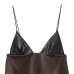 Spicy girl splicing asymmetrical top Spicy girl splicing asymmetrical top
