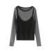 Round neck long sleeved sling set