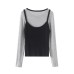 Round neck long sleeved sling set