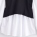 Color blocking splicing fake two-piece top Color blocking splicing fake two-piece top