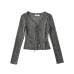 Tie up slim fit long sleeved top