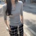 Small Batch Flip Collar Slim Fit Mid-length Sleeve Knitwear Small Batch Flip Collar Slim Fit Mid-length Sleeve Knitwear