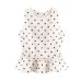 Balloon version sleeveless round neck polka dot top Balloon version sleeveless round neck polka dot top