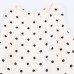 Balloon version sleeveless round neck polka dot top Balloon version sleeveless round neck polka dot top