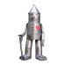 Garden Statue Decor Resin Tin Man Ornaments Sculpture for Lawn Balcony House