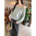 Pure Desire Strapless One-Shoulder Knit Cover-Up Two-Piece Set Women's Knit Top Inner Wear