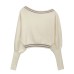Chic One-Shoulder Long Sleeve Knit Top for Women, Lazy Shoulder-Baring Elegant Upper Wear Chic One-Shoulder Long Sleeve Knit Top for Women, Lazy Shoulder-Baring Elegant Upper Wear
