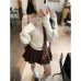 Chic One-Shoulder Long Sleeve Knit Top for Women, Lazy Shoulder-Baring Elegant Upper Wear Chic One-Shoulder Long Sleeve Knit Top for Women, Lazy Shoulder-Baring Elegant Upper Wear