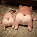Cute Love Pig Plush Toy Long Pillow for Kids, Soft Stuffed Animal for Bed Sleeping, Children's Cushion Pillow
