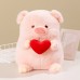 Cute Pig Plush Toy Collection Pink Little Pig Lulu Doll Stuffed Animal Children's Soft Doll Gift Factory Wholesale