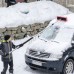 High-Altitude Snow Removal Tool with Lightweight Foam Head - Safe for Roofs, Gutters, and Cars