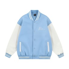 PU leather sleeve contrasting splicing clip