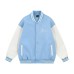 PU leather sleeve contrasting splicing clip
