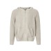 Fried Dough Twists Pattern Rhombic Zipper Knit