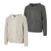 Fried Dough Twists Pattern Rhombic Zipper Knit