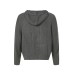 Fried Dough Twists Pattern Rhombic Zipper Knit