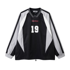 Color blocked V-neck jersey Color blocked V-neck jersey