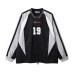Color blocked V-neck jersey