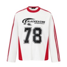 Color blocking splicing long sleeves