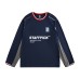 Color blocking splicing long sleeves