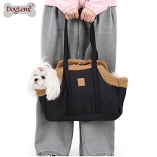 Pet Carrier Handheld Winter Thickened Portable Large Capacity Car Mount Sterilized Crossbody Bag for Dogs Outdoor Pet Bag