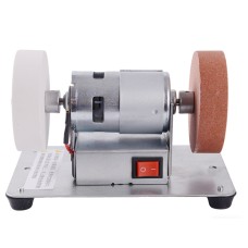 Mini Electric Variable Speed Bench Grinder for Home Use, Knife Sharpening, Polishing and Grinding Machine