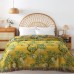 Jungle Style Cotton Gauze Blanket, Double-Sided Use Throw Blanket, All-Season Reversible Cover for Sofa, Adult Nap Blanket