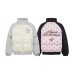 Shoulder sleeves with star printed cotton clothing for women