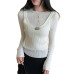 Stylish Layered Knit Mock Two-Piece Top for Women