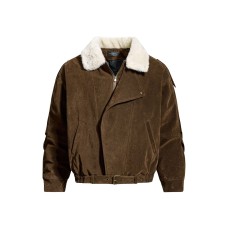 Suede collar thickened warm cotton clothing