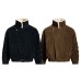 Suede collar thickened warm cotton clothing