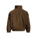 Suede collar thickened warm cotton clothing
