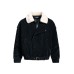 Suede collar thickened warm cotton clothing