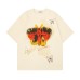 Butterfly Blurred Printed Short Sleeve