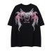 Plum Blossom Wings Printed Short Sleeve