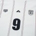 Number 9 jersey with vertical stripes and short sleeves