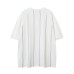 Number 9 jersey with vertical stripes and short sleeves