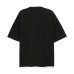Fake two contrasting round neck short sleeves