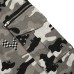 Camouflage micro flared pants for men