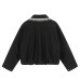 Retro fur collar imitation suede Maillard baseball jacket cotton jacket