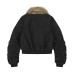 Splicing Flight Jacket with Mountain Carving Coat