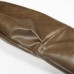Spicy Girl PU Leather Plush Collar with Plush Short Coat for Women